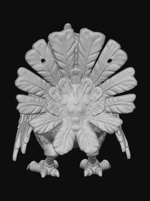 3D model for Possessed Turkey, #Thanksgiving#