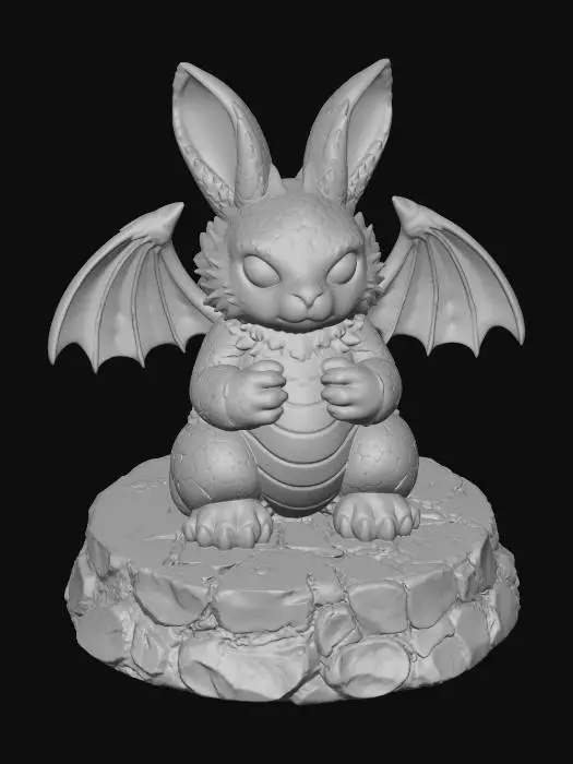 3D model for Stone Guardian