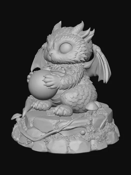 3D model for Mystic Orb Guardian