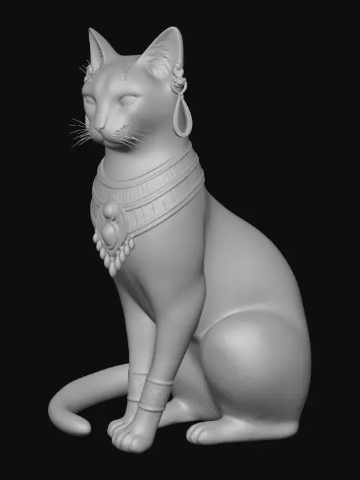 3D model for Egyptian Majesty Cat