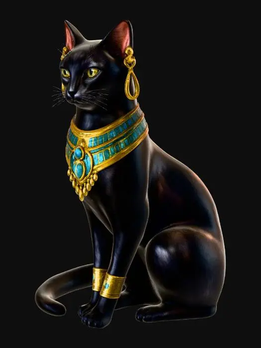 3D model for Egyptian Majesty Cat