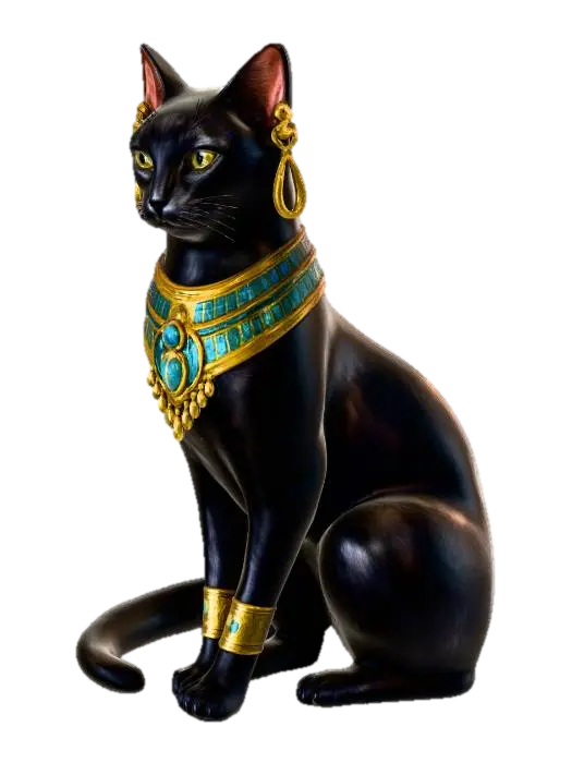 Modelo 3D de Egyptian Majesty Cat - Pets, gerado por IA
