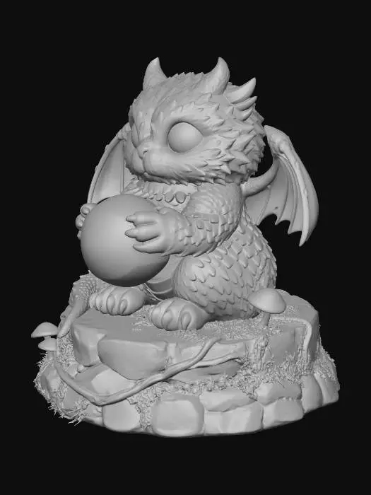 3D model for Mystic Orb Guardian