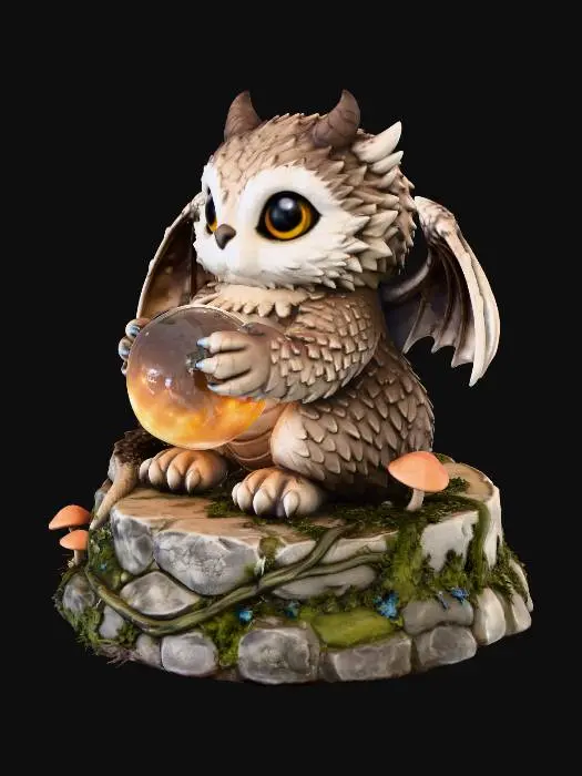 3D model for Mystic Orb Guardian