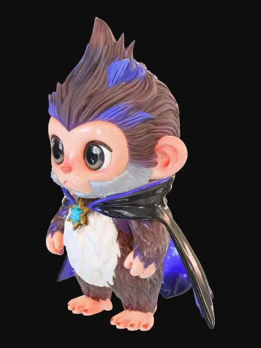 3D model for Starry-Eyed Hero