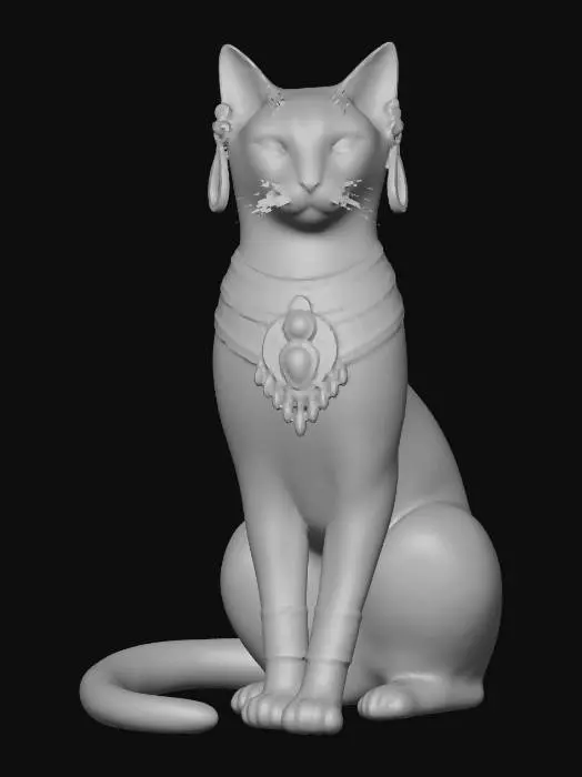 3D model for Egyptian Majesty Cat