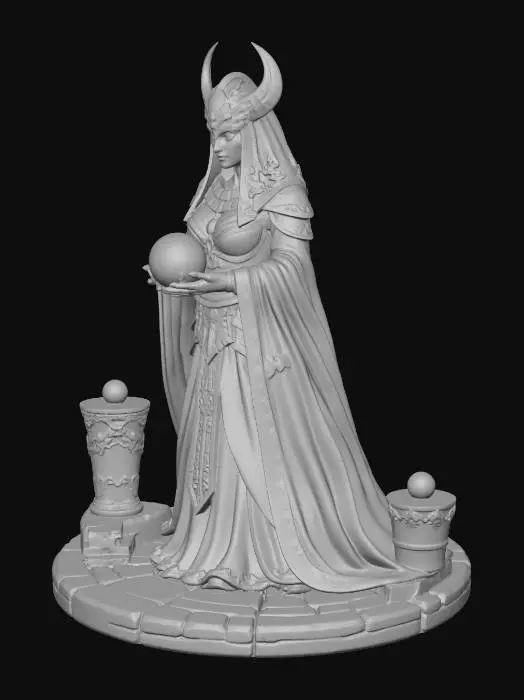 3D model for Enchanted Oracle