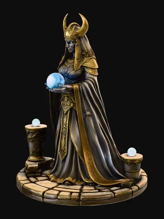3D model for Enchanted Oracle