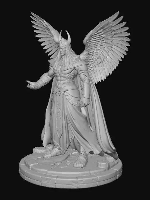 3D model for Celestial Guardian