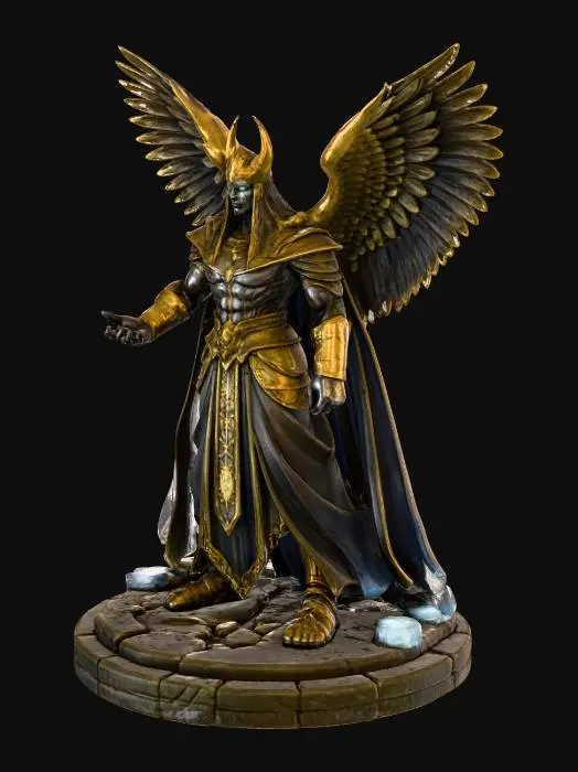 3D model for Celestial Guardian