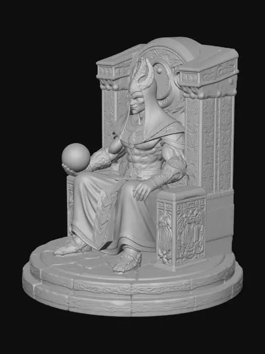 3D model for Throne of the Ancient King