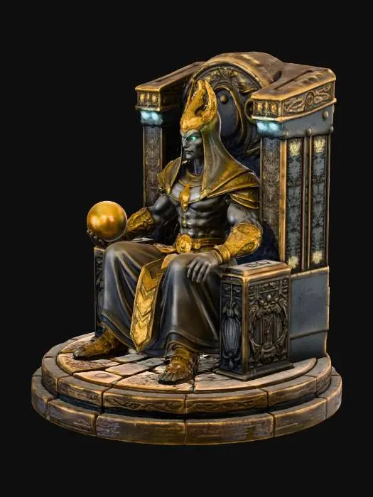 3D model for Throne of the Ancient King