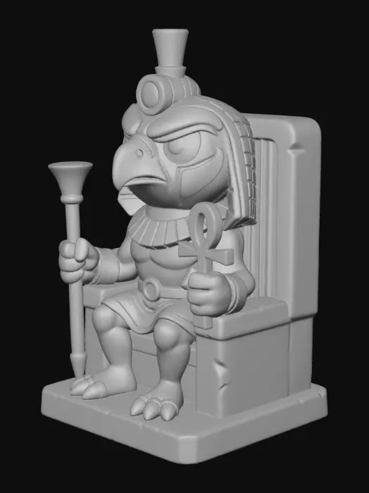 3D model for Falcon King