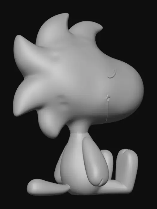 3D model for Content Bird at Rest