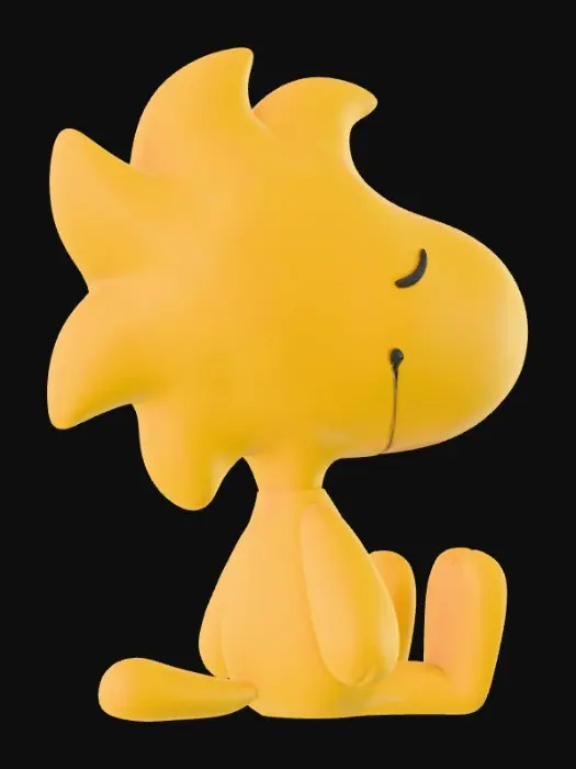 3D model for Content Bird at Rest