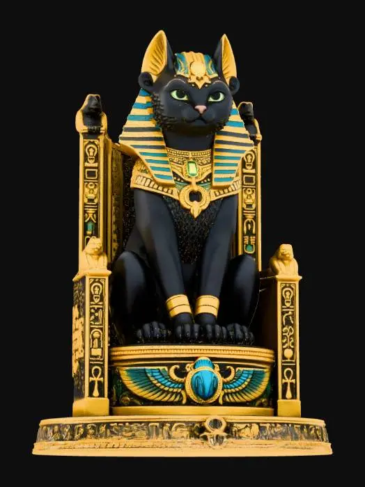 3D model for Regal Feline Monarch