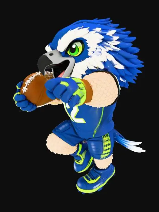 3D model for Touchdown Seahawks