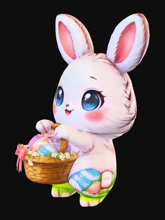 3D model for Easter Bunny