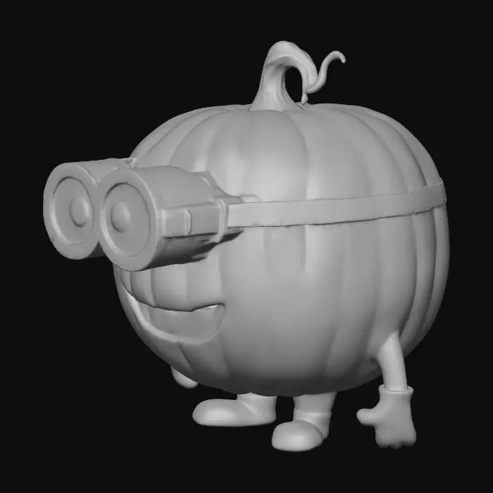 3D model for Pumpkin Minion