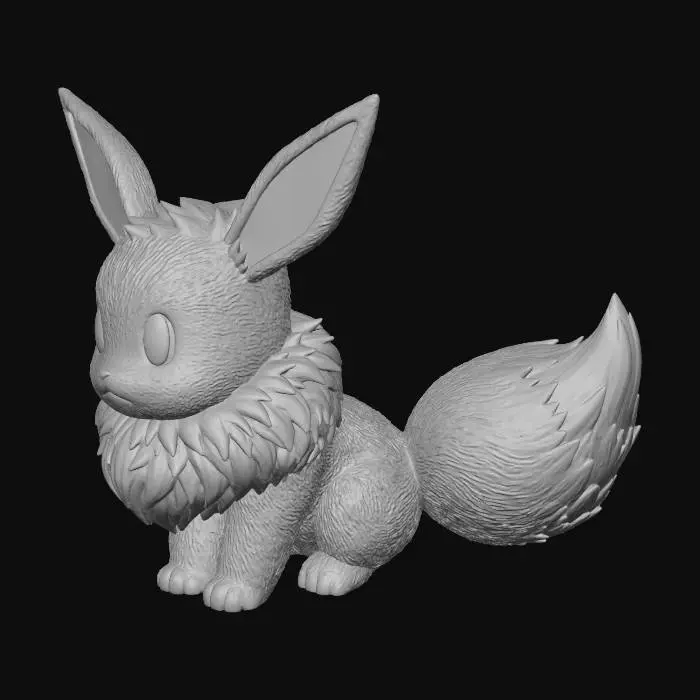 3D model for POWERFUL Eevee ,