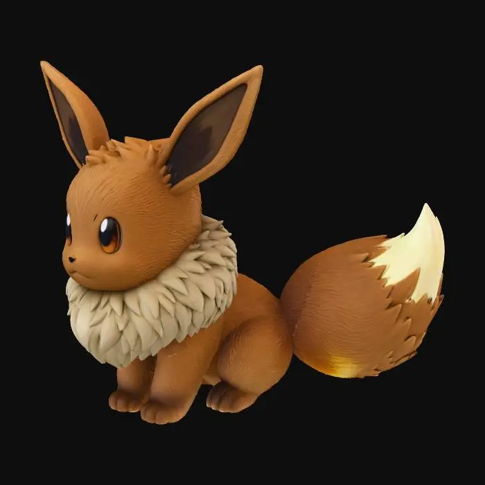 3D model for POWERFUL Eevee ,