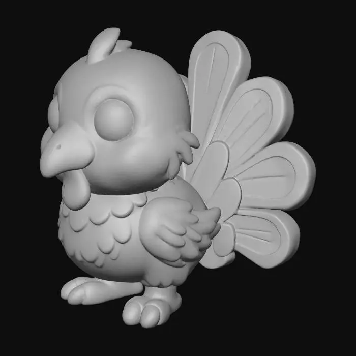 3D model for Turkey Cuteness