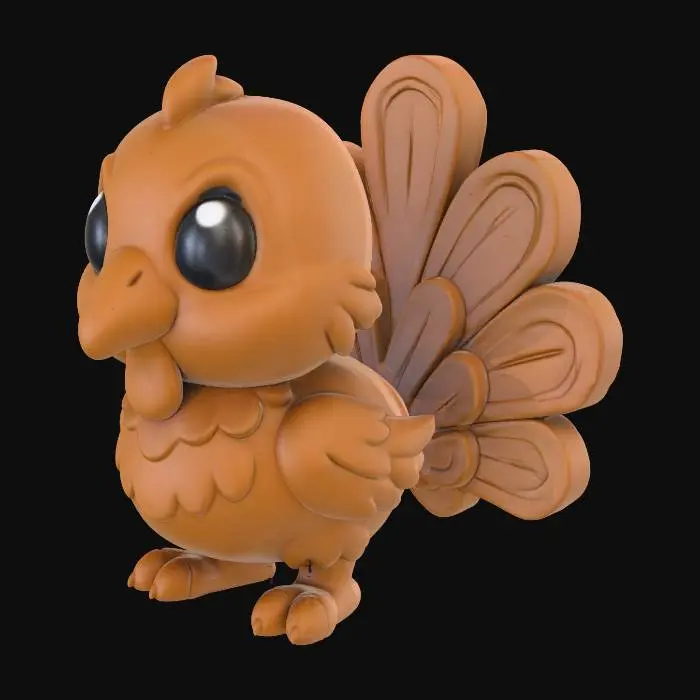 3D model for Turkey Cuteness