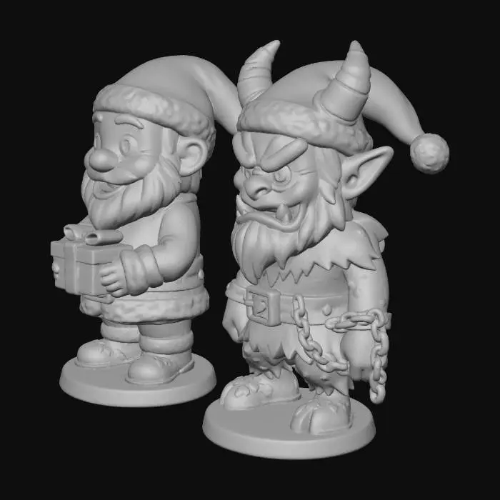 3D model for Santa_Krampus_Picture.png