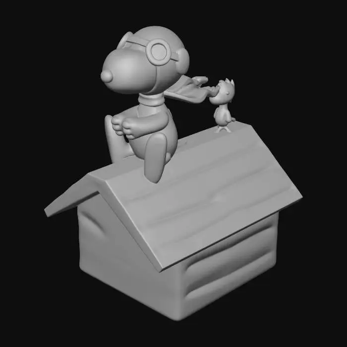 3D model for The Flying Ace Adventure