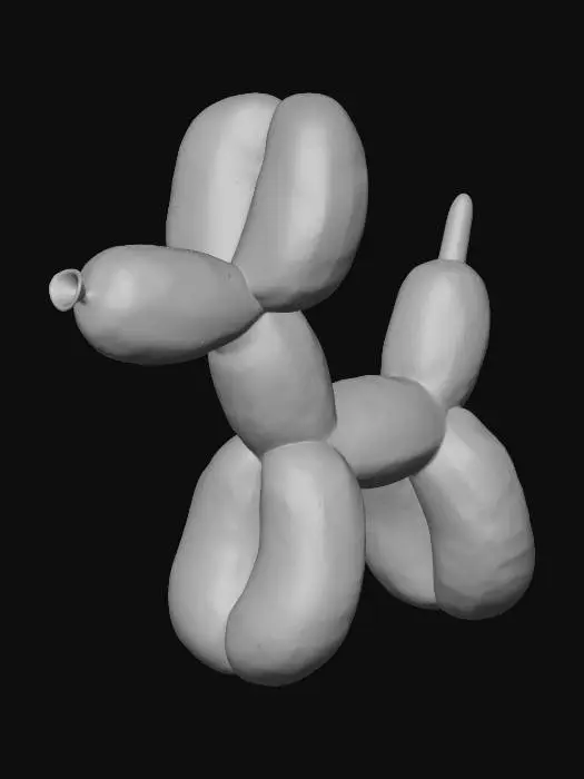 3D model for Balloon Poodle