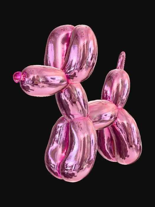 3D model for Balloon Poodle