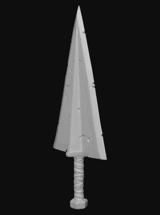 3D model for Gash-Kin Heavy Sword