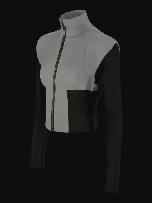 3D model for Geometric Contrast Jacket