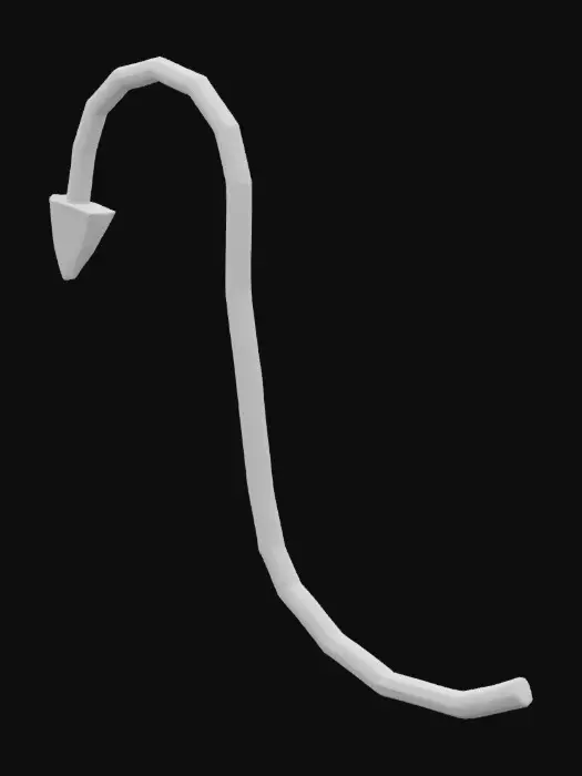 3D model for Red Arrow Tail