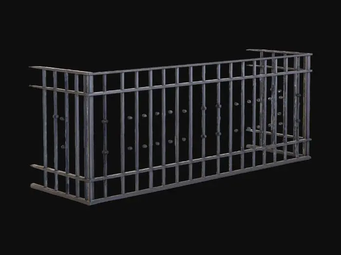 3D model for balcony railing