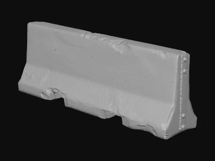 3D model for Concrete Barrier