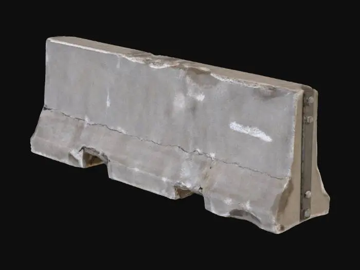 3D model for Concrete Barrier