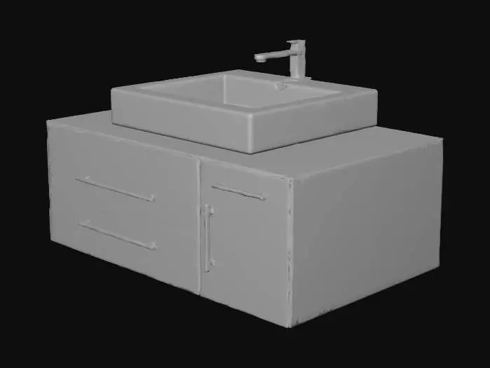 3D model for Vanity Sink Design