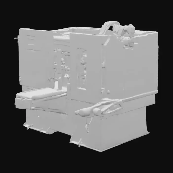 3D model for Metal Cutting Machine