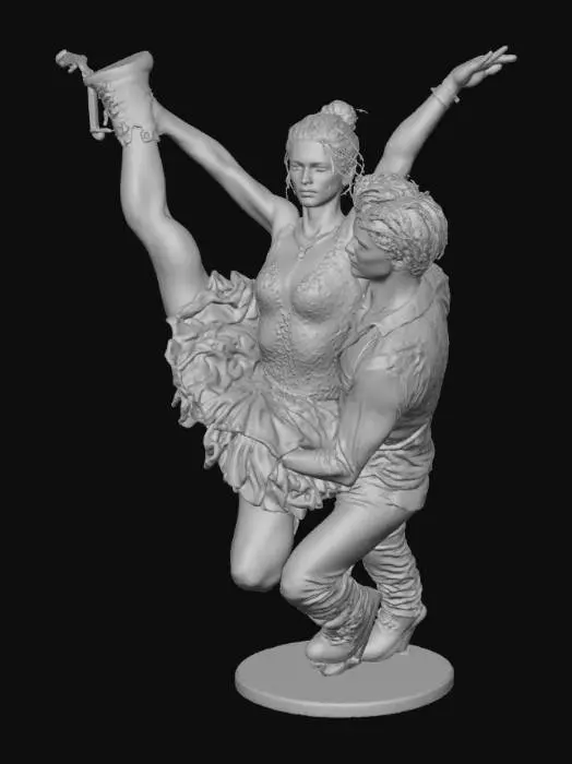 3D model for Ice Dance Elegance