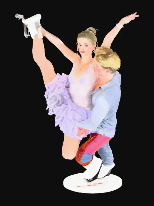 3D model for Ice Dance Elegance
