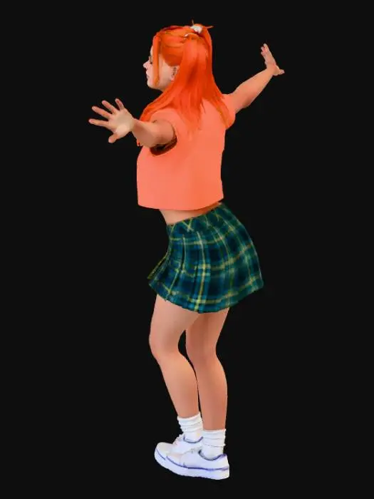 3D model for Fashion Pose