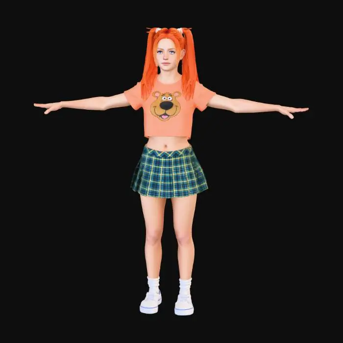 3D model for Fashion Pose