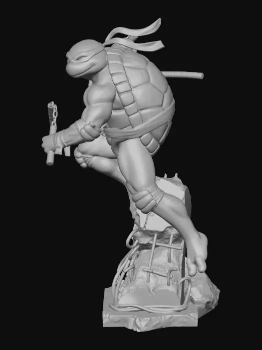 3D model for Michelangelo: Battle on the Ruins