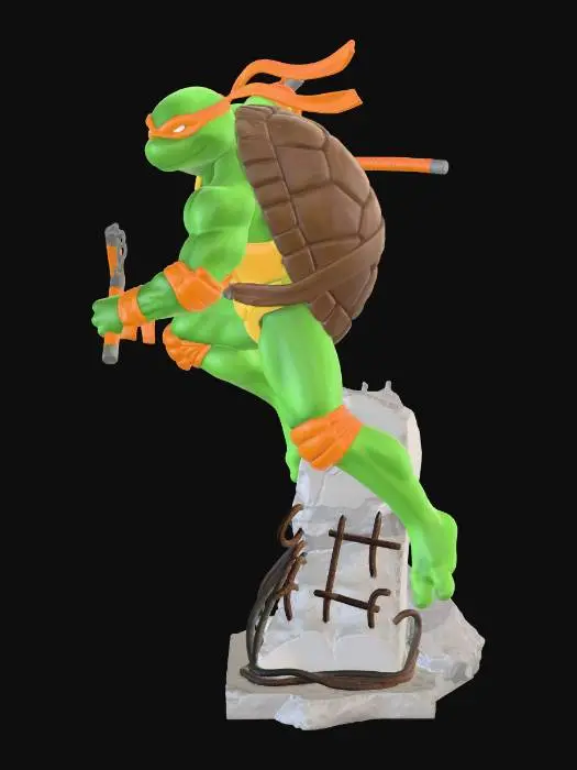 3D model for Michelangelo: Battle on the Ruins
