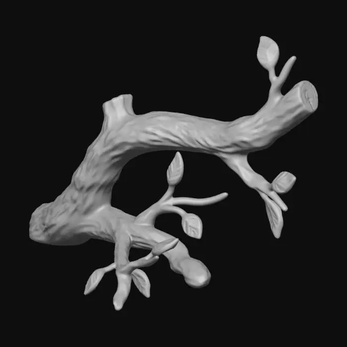 3D model for Whispering Branch