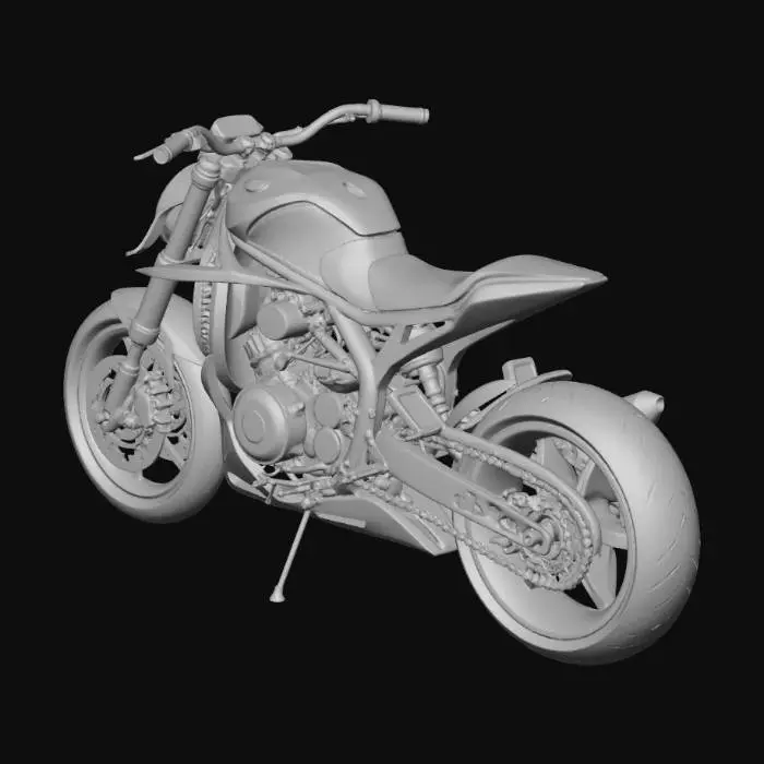 3D model for ovni sur moto
