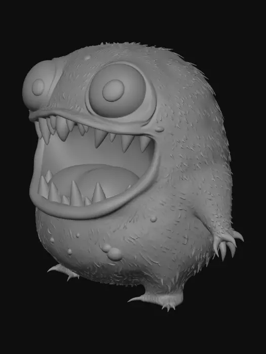 3D model for Purple Grinbeast
