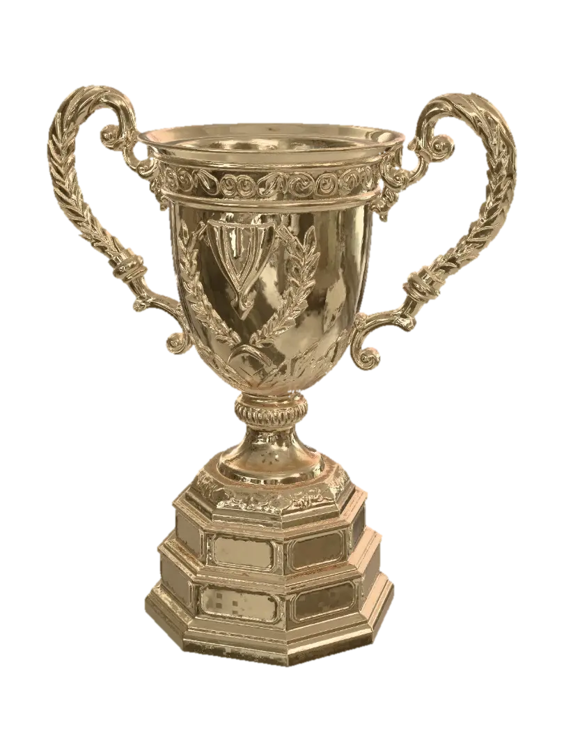 Golden Trophy - Reflection 的 AI 生成 3D 模型