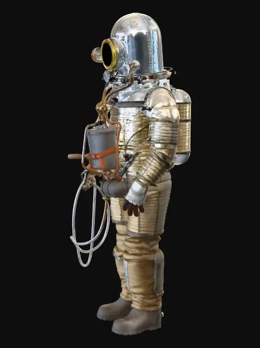 3D model for escafandra_estratonautica_emilio_herrera